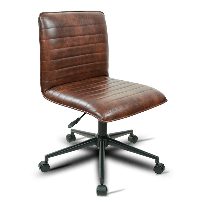 صندلی های اداری ساده MC-3101K با 5 عدد چرخ های گردان 360 درجه