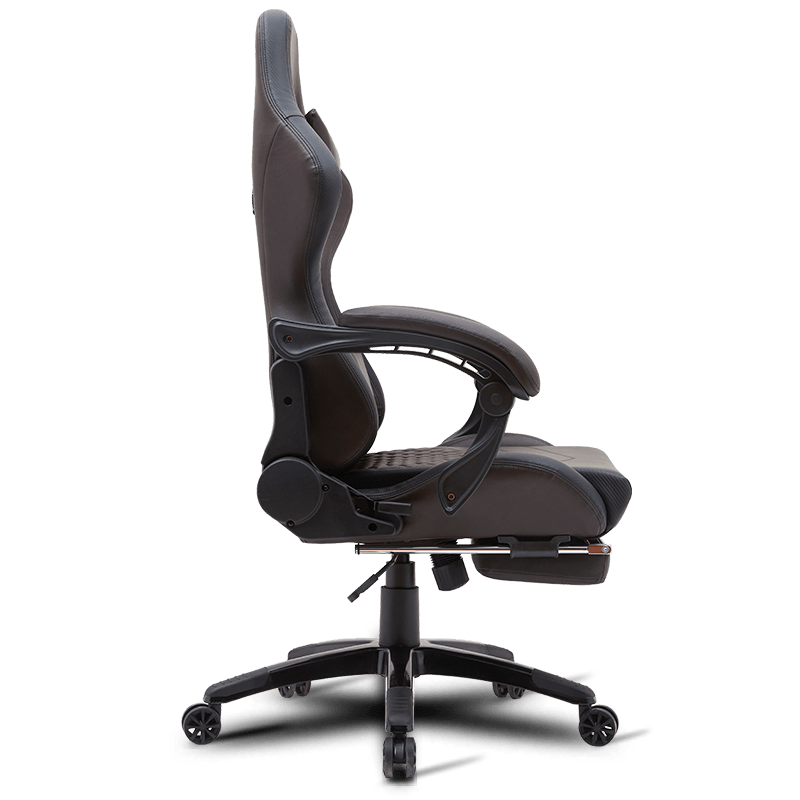 صندلی بازی ارگونومیک قابل تنظیم MC-6640B با زیرپایی جمع شونده