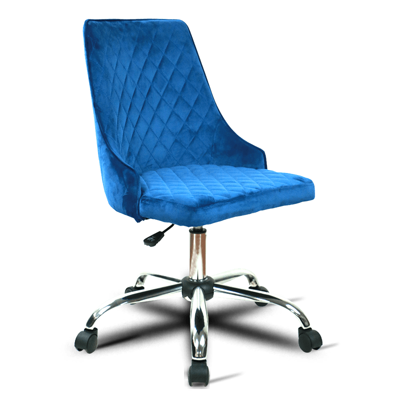 صندلی اداری خانگی با روکش پارچه مخملی MC-MC-2111