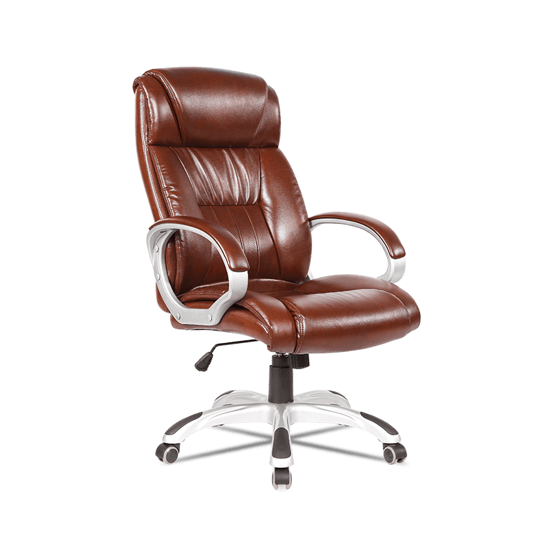 MC-7106 Executive PU چرم چرخشی صندلی وظیفه با پشتیبان کمری